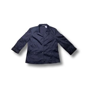 Black Vintage LIZ WEAR collection jacket meduim sized great for casual wear